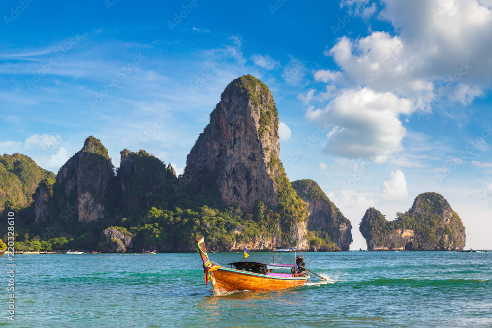 Obraz premium Railay Beach, Krabi, Thailand