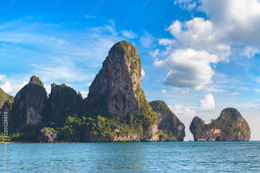 Obraz premium Railay Beach, Krabi, Thailand