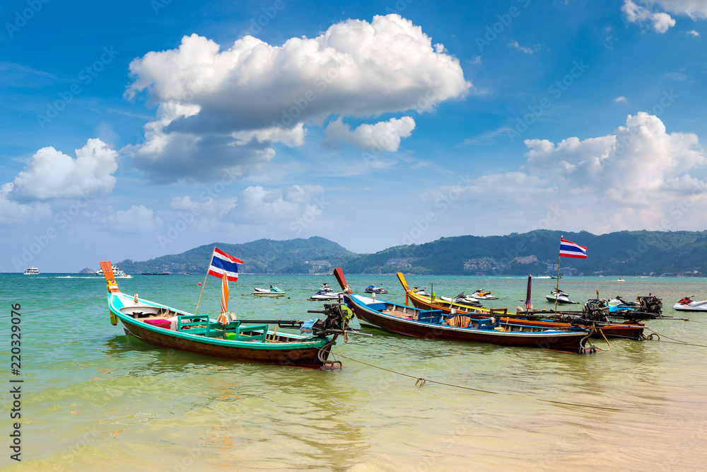 Patong beach on Phuket