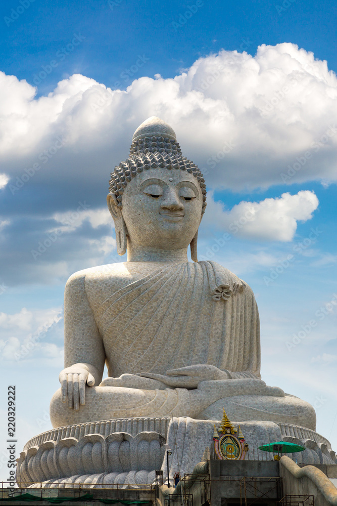 Fototapeta premium Big Buddha on Phuket in Thailand