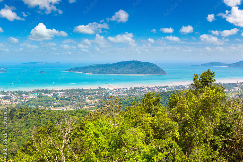 Panoramic view of Phuket Panoramic view of Phuket