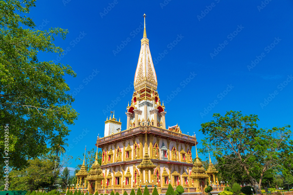 Fototapeta premium Wat Chalong temple in Phuket