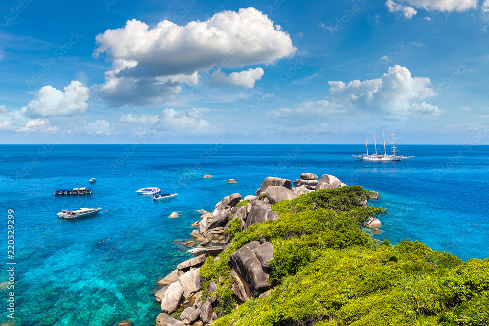 Naklejka premium Similan islands, Thailand