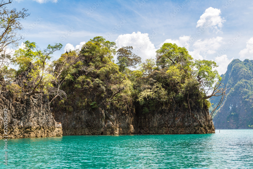 Cheow Lan lake in Thailand