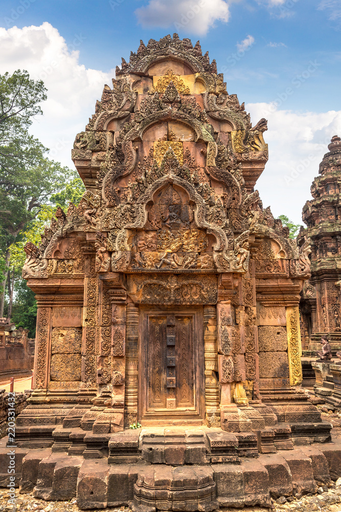 Naklejka premium Banteay Srei temple in Angkor Wat