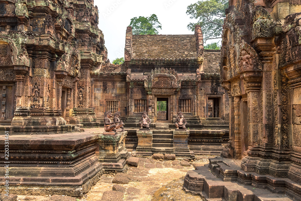 Banteay Srei temple in Angkor Wat