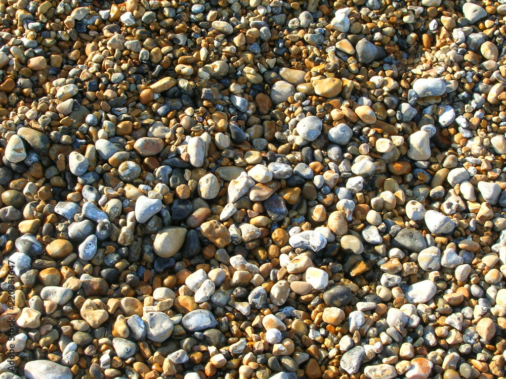 Pebbles on Beach Pebbles on Beach