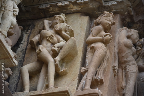 Jagdambi temple, Khajuraho, Madhya Pradesh, India photo