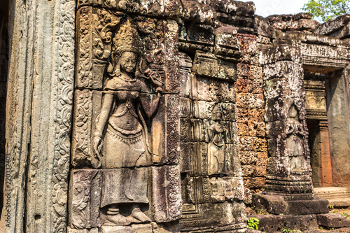 Banteay Kdei temple in Angkor Wat photo