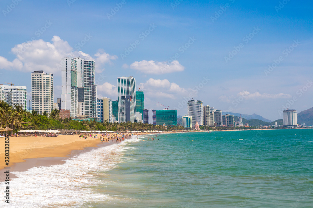 Beach at Nha Trang, Vietnam