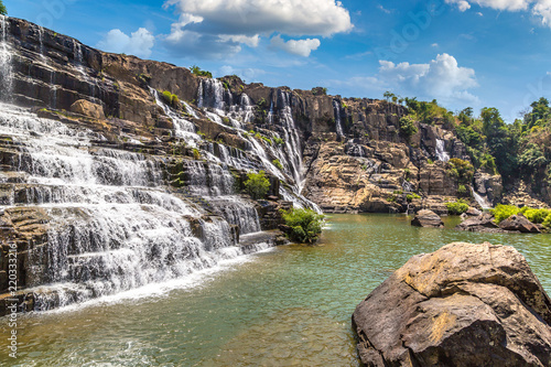 Pongour Waterfall, Vietnam photo