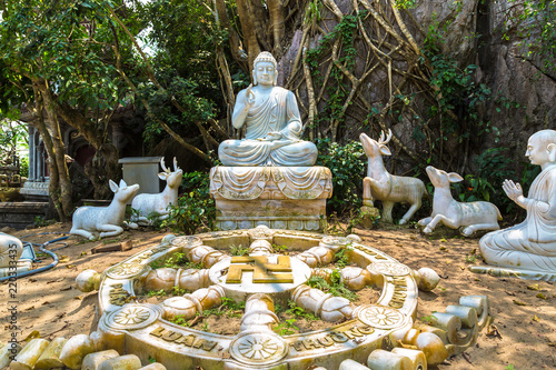 Buddhist temple in Danang, Vietnam