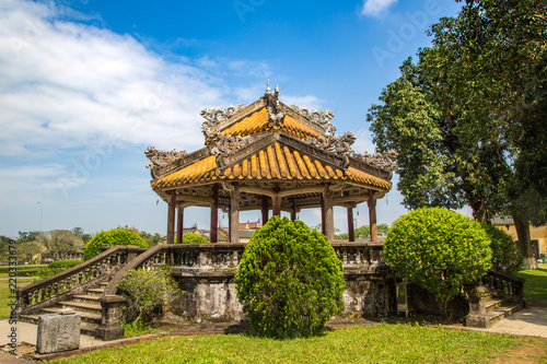 Imperial Royal Palace in Hue  Vietnam