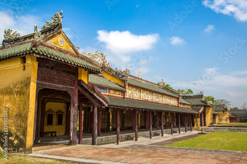 Imperial Royal Palace in Hue  Vietnam