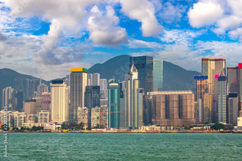 Victoria Harbour in Hong Kong