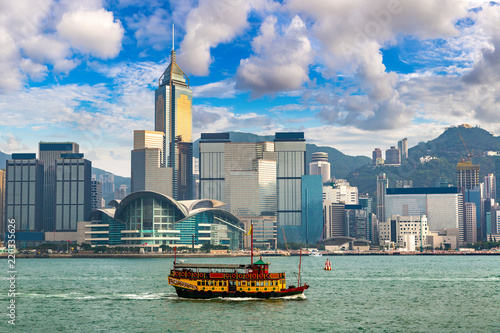 Photography Victoria Harbour in Hong Kong
