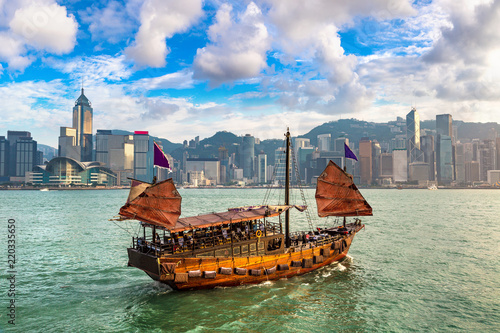 Photography Victoria Harbour in Hong Kong