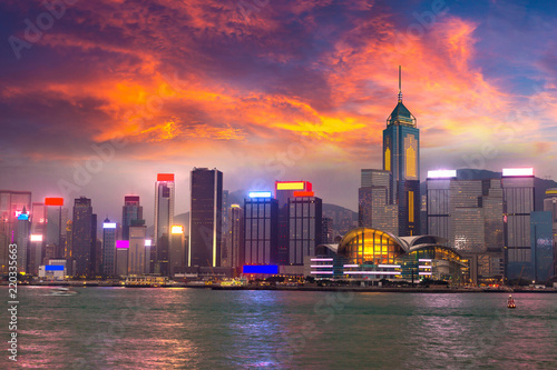 Photography Victoria Harbour in Hong Kong