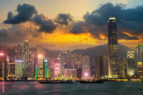 Photography Victoria Harbour in Hong Kong