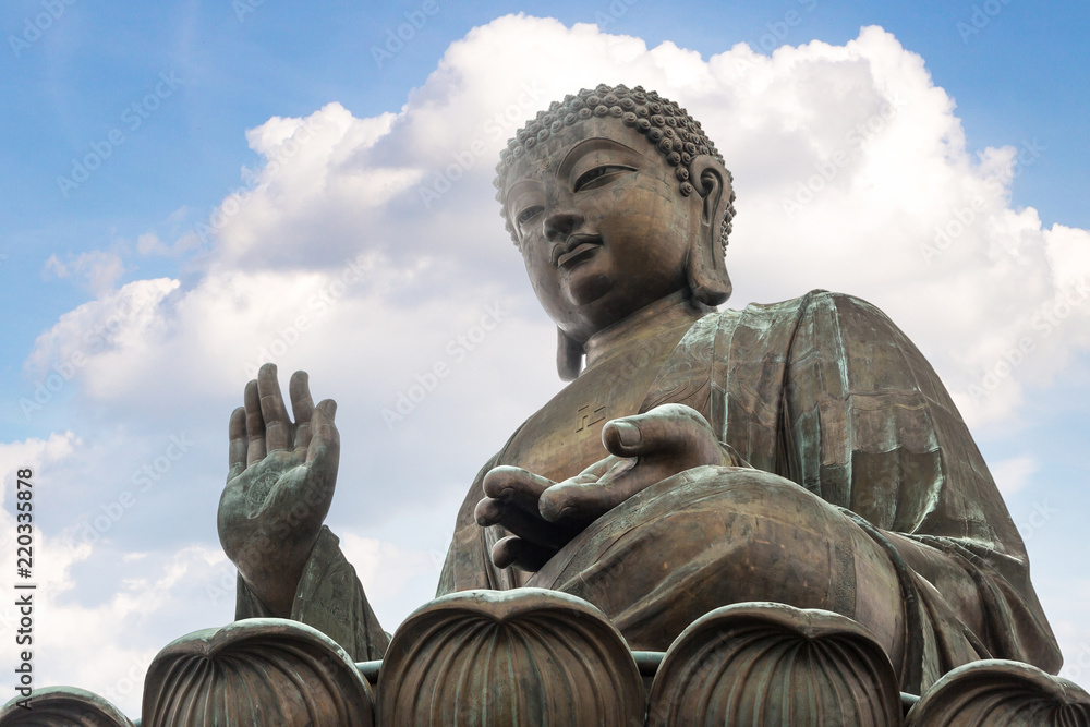 Fototapeta premium Giant Buddha in Hong Kong