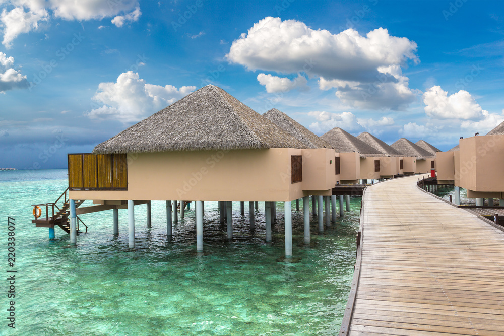 Water Villas (Bungalows) in the Maldives