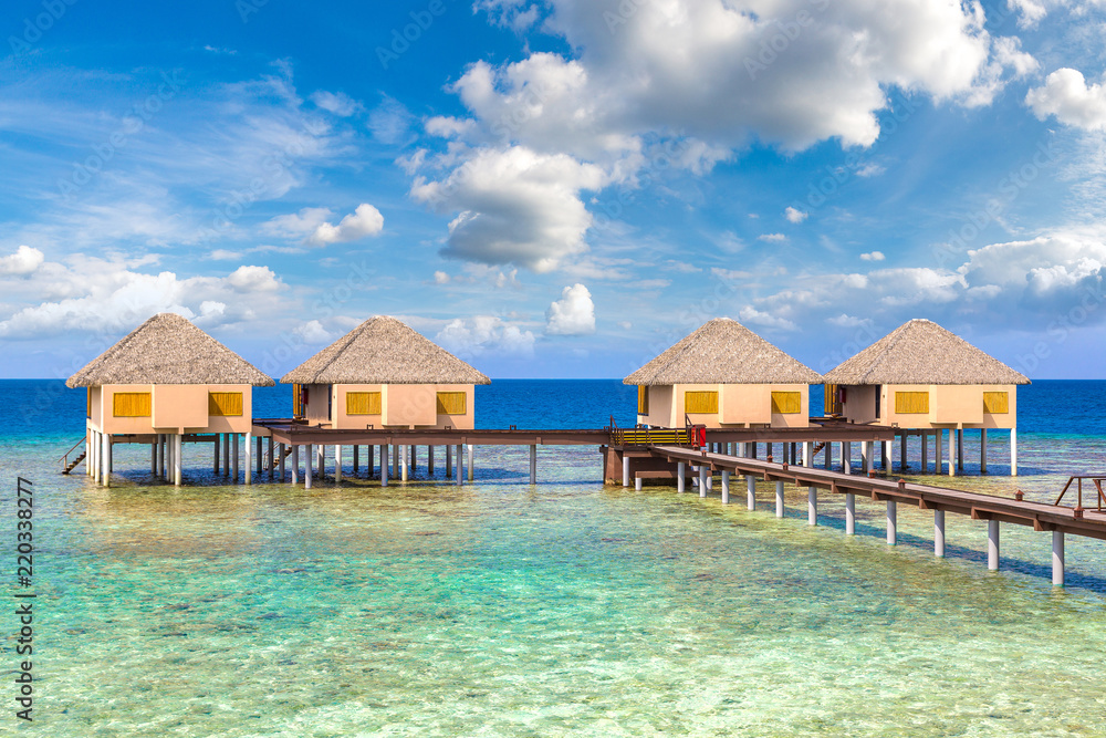 Water Villas (Bungalows) in the Maldives