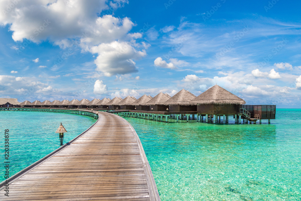 Water Villas (Bungalows) in the Maldives