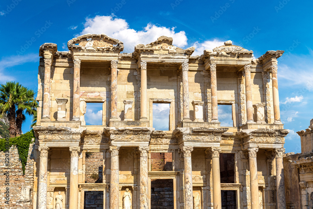 Celsius Library in Ephesus, Turkey