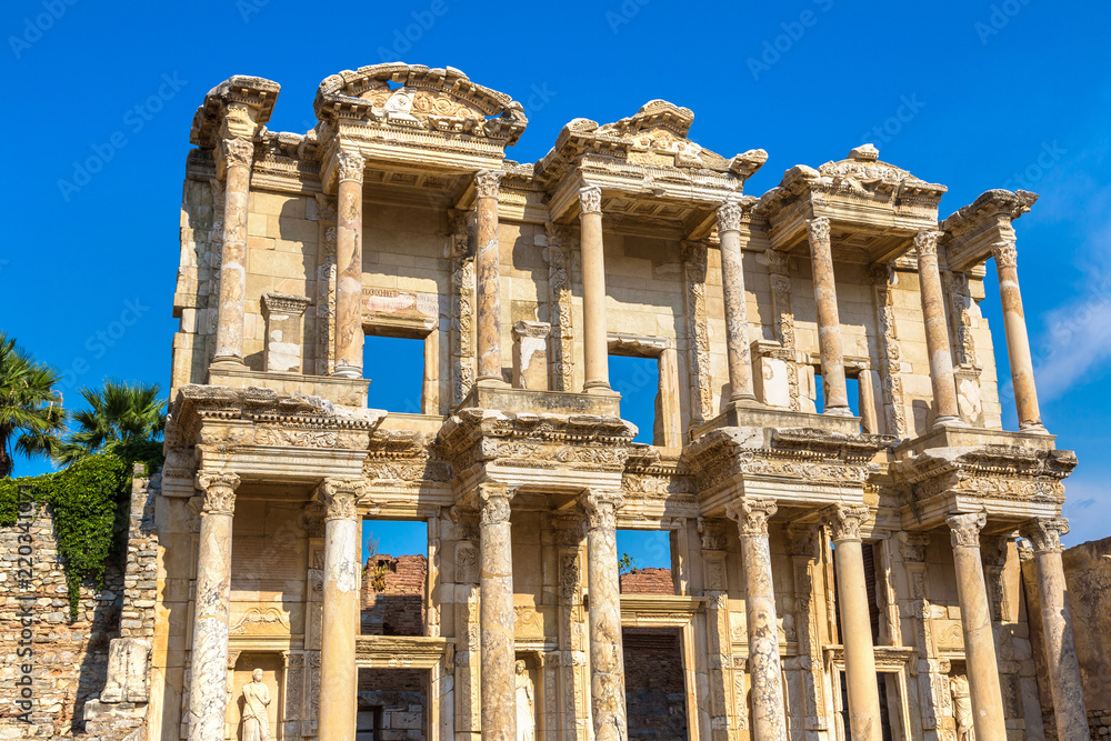 Celsius Library in Ephesus, Turkey