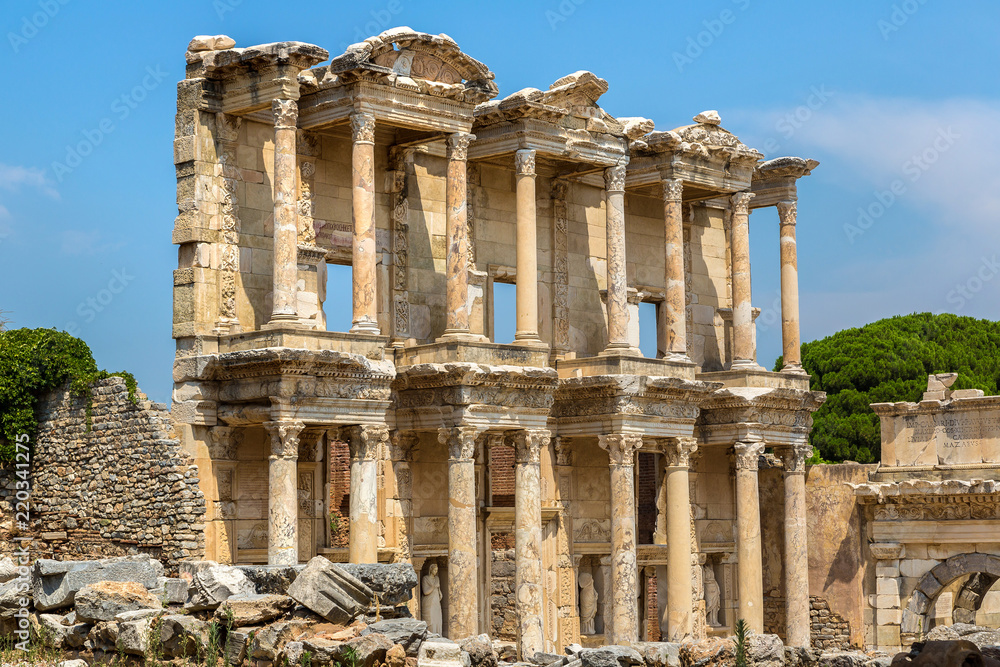 Celsius Library in Ephesus, Turkey