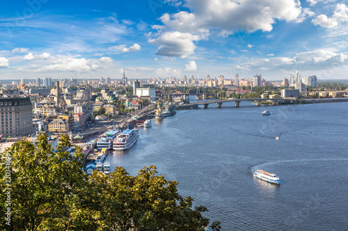 Panoramic view of Kiev