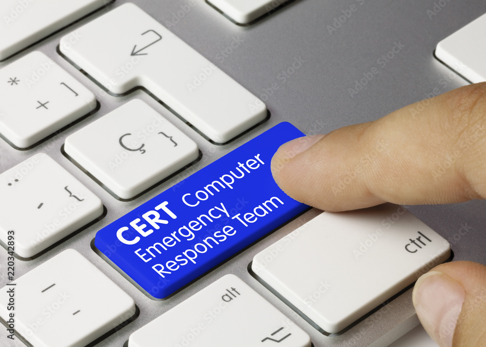 CERT Computer Emergency Response Team Stock Photo | Adobe Stock