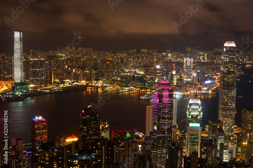 Night view of Hong Kong © kuchta