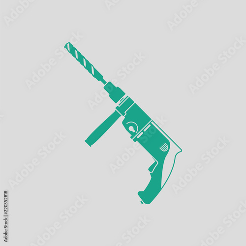 Electric perforator icon