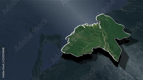 Delta Amacuro State  - Animation Map
States of Venezuela photo