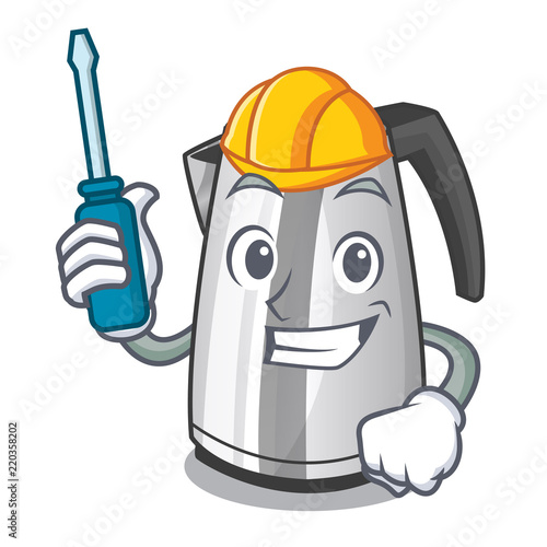 Automotive mascot cartoon household kitchen electric kettle