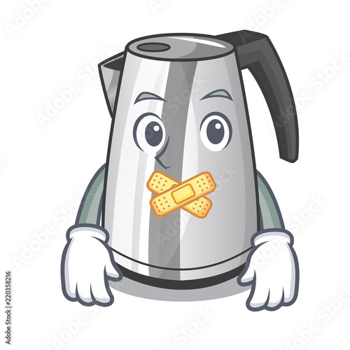 Silent mascot cartoon household kitchen electric kettle