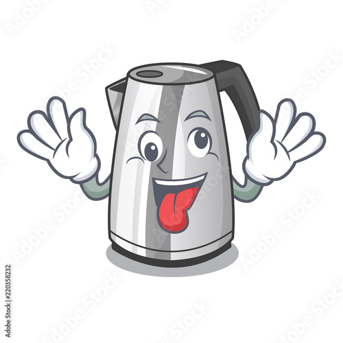 Crazy mascot cartoon household kitchen electric kettle