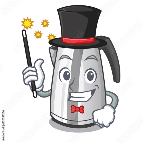 Magician mascot cartoon household kitchen electric kettle