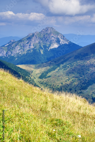 Mountain Rozsutec in Little Fatra Slovakia