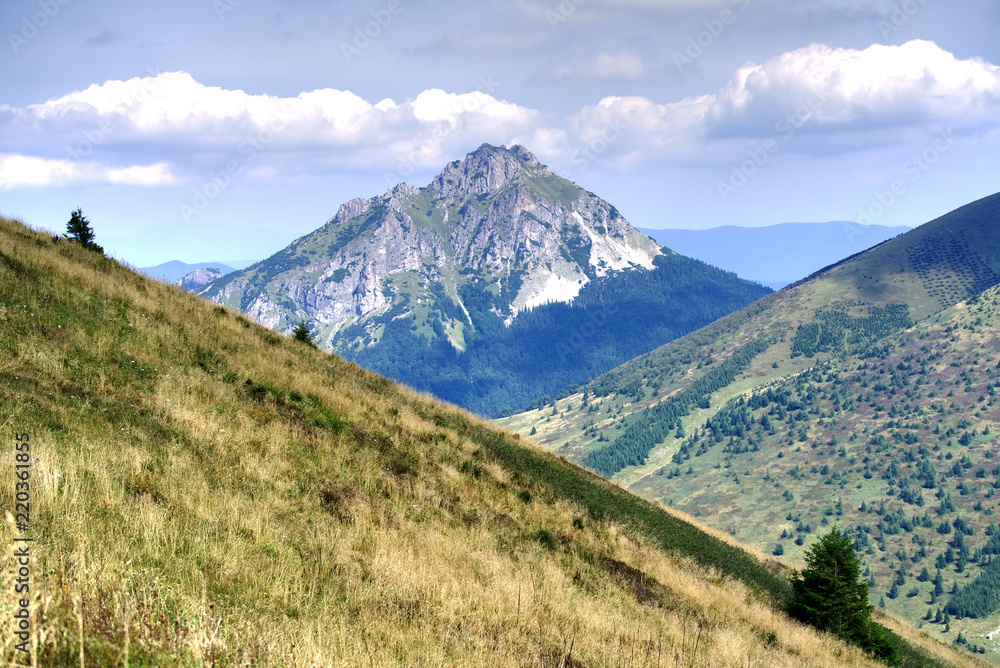 Mountain Rozsutec in Little Fatra Slovakia