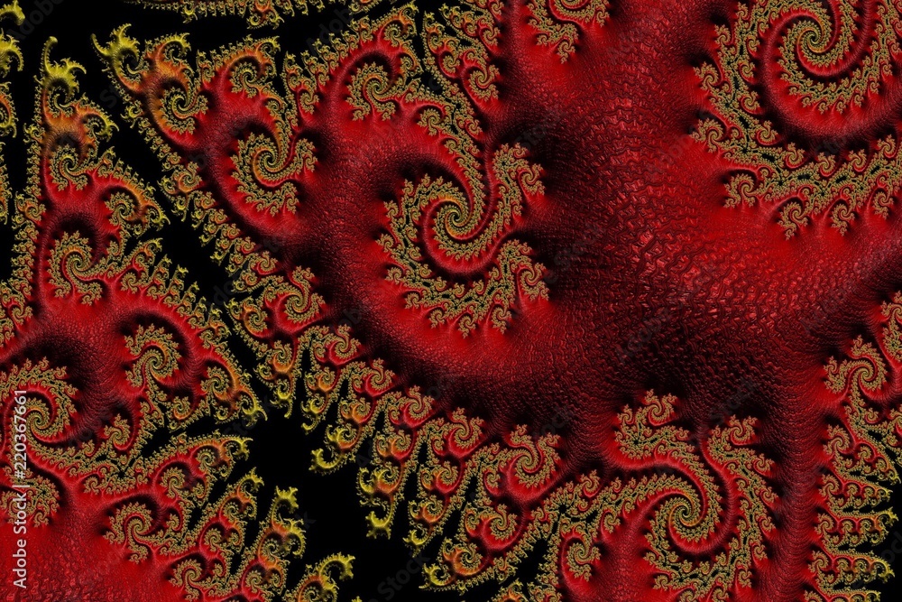 Abstract textured red and gold background Abstract textured red and gold background