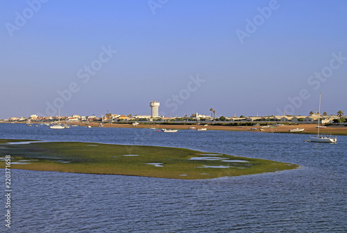 Ria Formosa natural reserve in the Algarve
