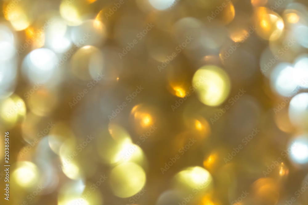 Golden bokeh Golden bokeh