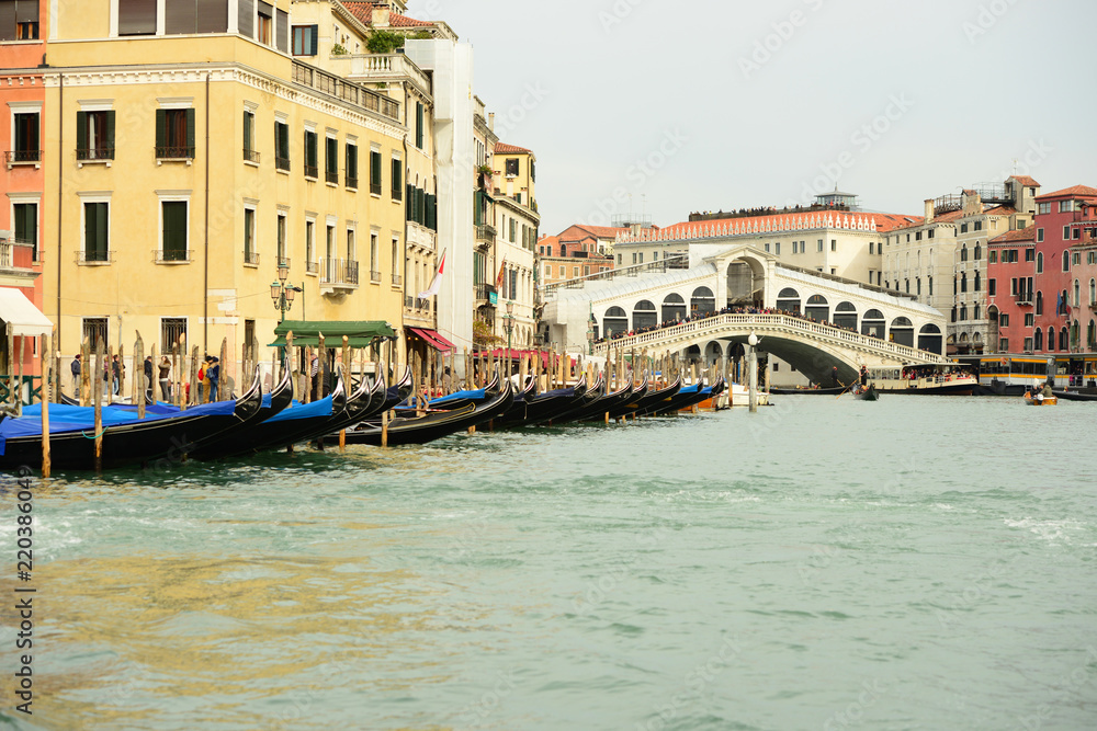 Venedig Rialtobrücke