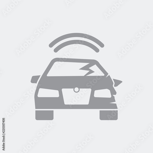 Satellite system for car accident