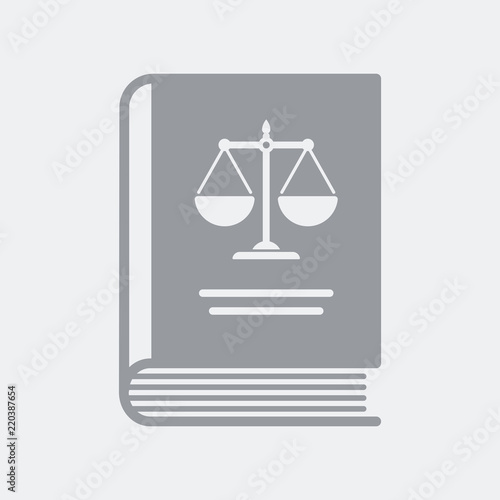 Law book icon