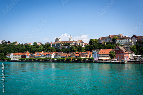 Famous old town Meersburg in Germany