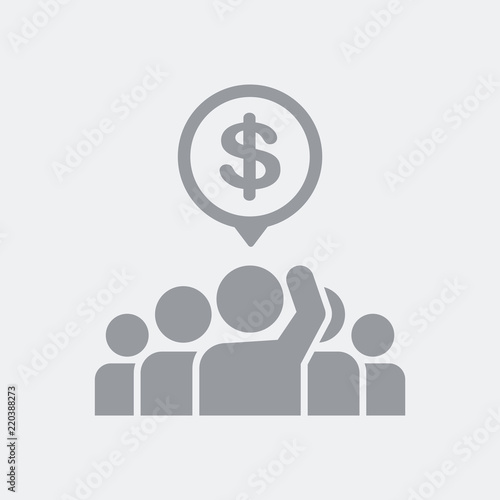 Public auction and offer in dollars