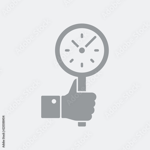 Time alert reminder icon